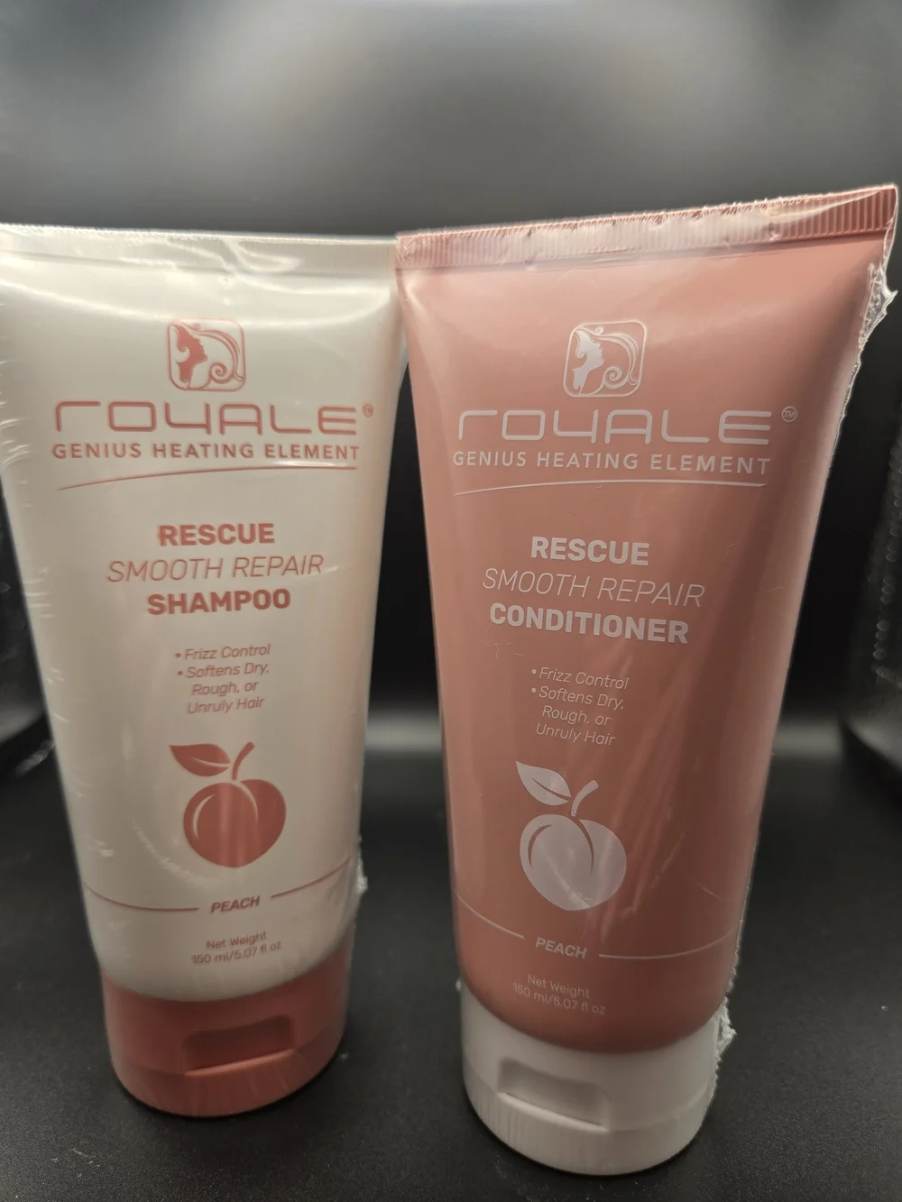 Rescue Smooth Repair Peach Shampoo - Peach
